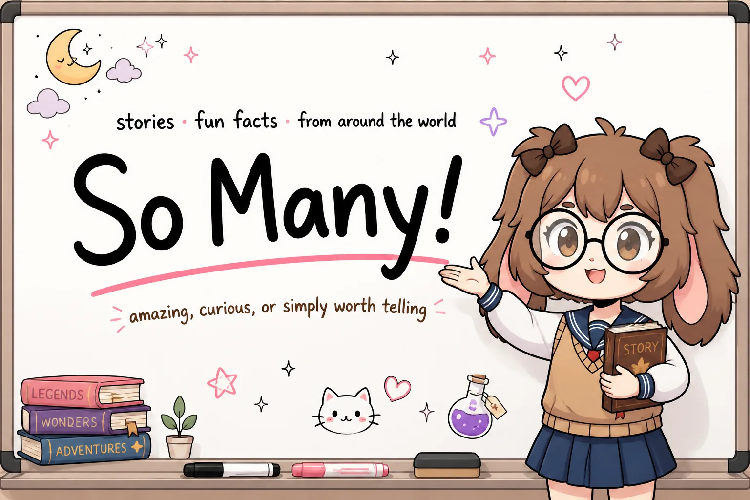 So Many! — stories & fun facts from around the world